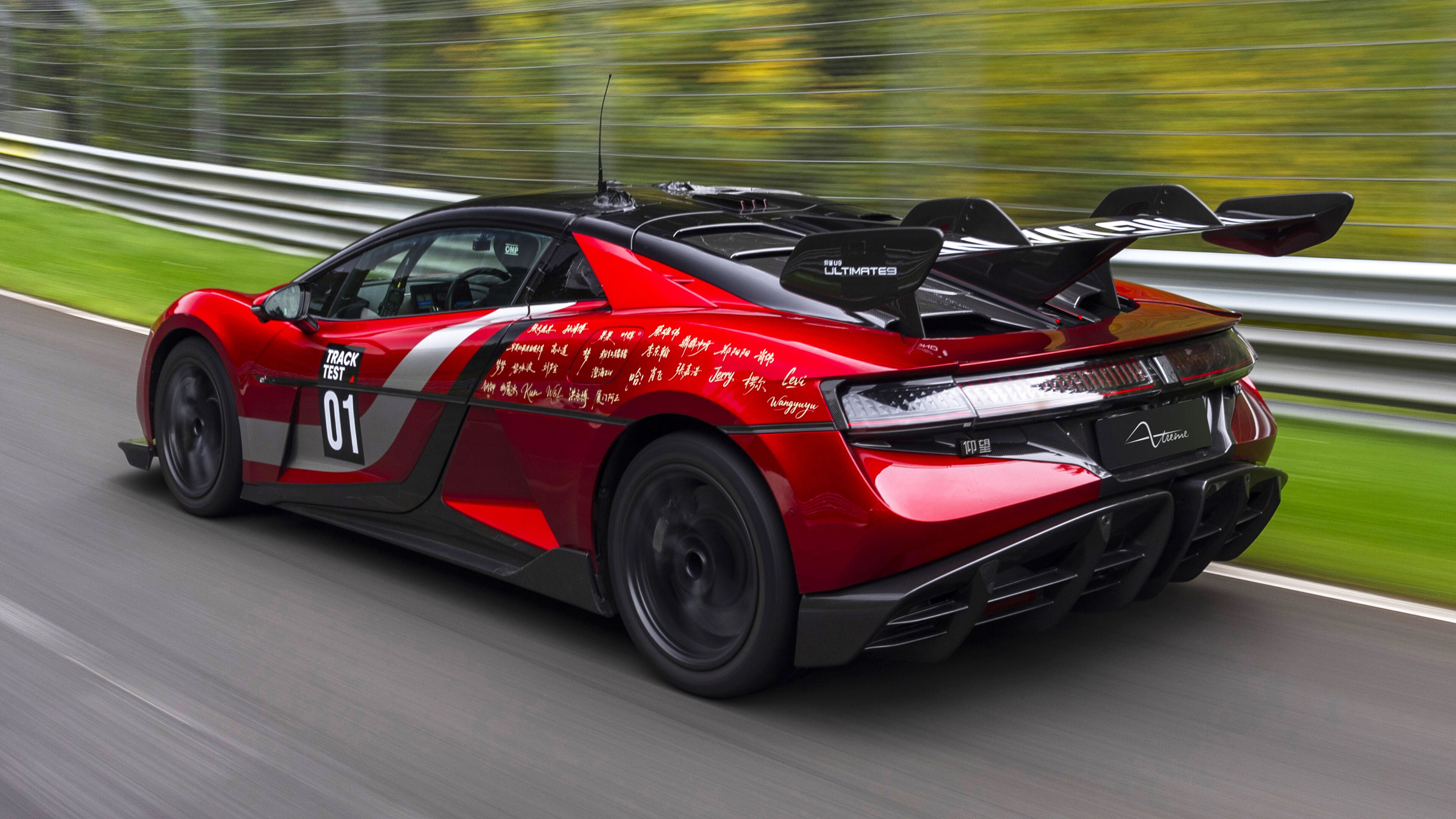 6m 59s: the Yangwang U9 Xtreme is the fastest (production